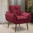 Ver imagem 7 de Kit 2 Poltronas Decorativas Opala Recepção Luxo Confortável