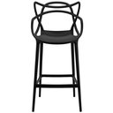 Ver imagem 1 de Banqueta Alta Allegra para Bancada Cozinha Gourmet em Polipropileno - Preto