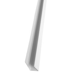 Acabamento Perfil "u" Rodateto para Forro de Pvc 5 Un Azn - Branco Gelo - 3