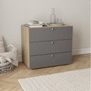 Ver imagem 1 de Gaveteiro 3 Gavetas 70x60cm  Frame CabeCasa MadeiraOriginals