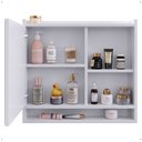 Ver imagem 6 de Espelheira Suspensa para Banheiro Closet Porta e Armário Acqua com Nicho