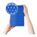 Ver imagem 3 de Capa Manta Térmica Lona Bolha Para Piscina Azul ATCO 42 Metr