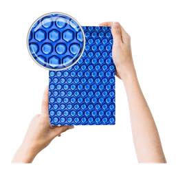 Capa Manta Térmica Lona Bolha Para Piscina Azul ATCO 42 Metr - 3