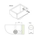 Ver imagem 3 de Fechadura para Móveis de Madeira 19x20 Mm Fgvtn