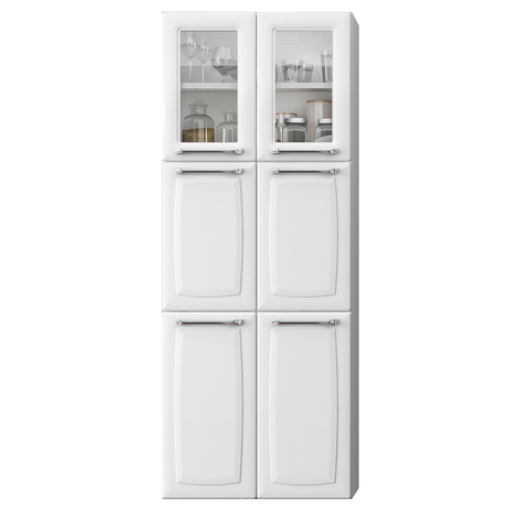 Paneleiro Duplo 6 Portas 70cm Luce - Itatiaia Branco
