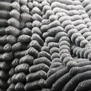 Ver imagem 2 de Cobertor Galaxy Queen Manta Ultrasoft Alto Relevo Degradê Super Macia - Grafito - Cinza