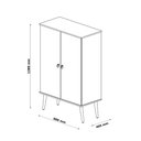 Ver imagem 4 de Sapateira Spazio Cinamomo/Off White  -Patrimar