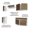 Ver imagem 5 de Armário de Cozinha Completa 240cm Branco/Rustic Glamy Madesa 07