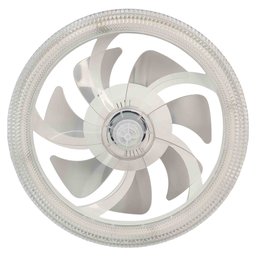Ventilador Lustre Lampada de Teto Luxo Grande Led Ajustavel Controle Quarto Casa Apartamento Sala de - 3