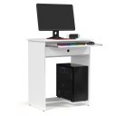 Ver imagem 3 de Mesa de Computador Prática 1 Gaveta - Ej Móveis:branco