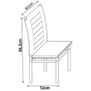 Ver imagem 3 de Conjunto 2 Cadeiras Tókio Art Panta Cromado/Marrom