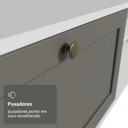 Ver imagem 7 de Rack para Tv até 80 Polegadas 218 Cm 2 Portas Branco/cinza Vik Madesa