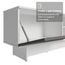 Ver imagem 6 de Rack para Tv até 80 Polegadas 218 Cm 2 Portas Branco/cinza Vik Madesa