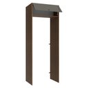 Ver imagem 5 de Porta-geladeira 83 Cm 1 Porta Basculante Rustic/cinza Vik Madesa