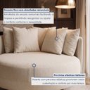 Ver imagem 5 de Poltrona Redonda Decorativa 2 Lugares com Almofadas 150cm Soho