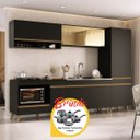 Ver imagem 1 de Cozinha Completa c/Balcão para Cooktop Veneza MP2271 Multimóveis + Brinde Jogo de Panelas Tramontina