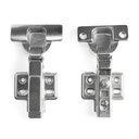 Ver imagem 1 de Kit 9 Dobradiças Inox Curva com Amortecedor 35mm