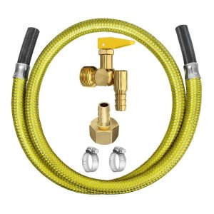 Kit Instalação Gás Fogão Cooktop Forno Mangueira 1,25 Mt 3/8