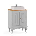 Ver imagem 2 de Balcão Lavabo 0,60m com Cuba - 3057