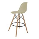 Ver imagem 1 de Kit com 2 Banquetas Altas Charles Eames Wood Dkw Eiffel - Design Fendi