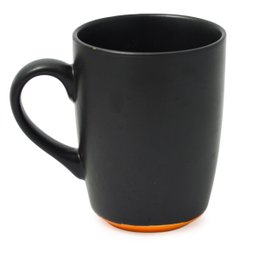 Caneca Preto fosco Blessed base Laranja 340ml - 3