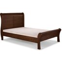 Ver imagem 2 de Cama de Casal 160m Madeira Maciça Amsterdã Marrom/Capuccino