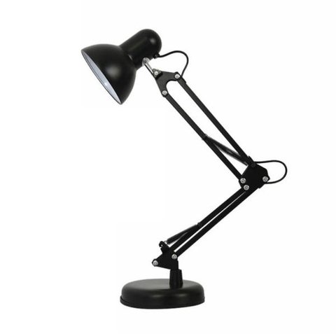 Luminária Articulada Escritório Leitura Base Mesa Pixar Suporte Garra