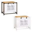 Ver imagem 2 de Cesto de Roupa Suja Estante Lavanderia Banheiro Desmontável