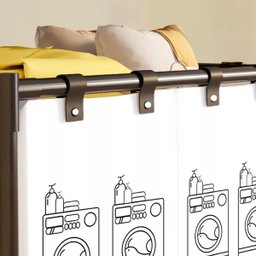 Cesto de Roupa Suja Estante Lavanderia Banheiro Desmontável - 8