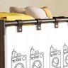 Cesto de Roupa Suja Estante Lavanderia Banheiro Desmontável - 8