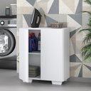 Ver imagem 5 de Armário Lavanderia Com 2 Portas Multimóveis Branco