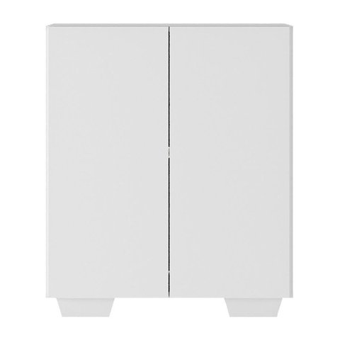 Armário Lavanderia Com 2 Portas Multimóveis Branco