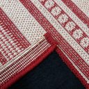 Ver imagem 3 de Tapete Nature Listra 200x300 Sisal Listrado Vermelho Tp Bali