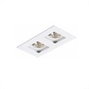 Ver imagem 1 de Kit 8 Spot Embutir Recuado Mr16 Duplo Orientavel Branco Ac978