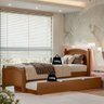 Cama Solteiro Woodstore de Madeira com Cama Auxiliar - 3