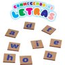 Brinquedo Pedagogico Madeira Conhecendo As Letras 70pcs - 3