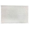 Tapete Banheiro Retangular 38cm x 58cm Chenille Shaggy Niazitex - 1