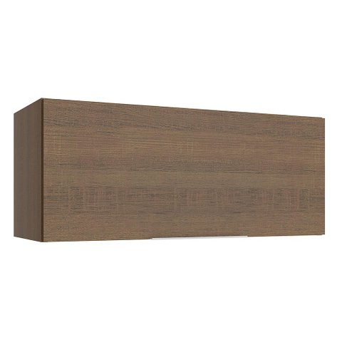 Armário Aéreo Madesa Stella 80 cm 1 Porta Basculante Rustic