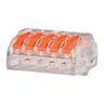 Kit Conector Emenda Rápida Derivação Borne 5 Fios - 40 Peças - 6