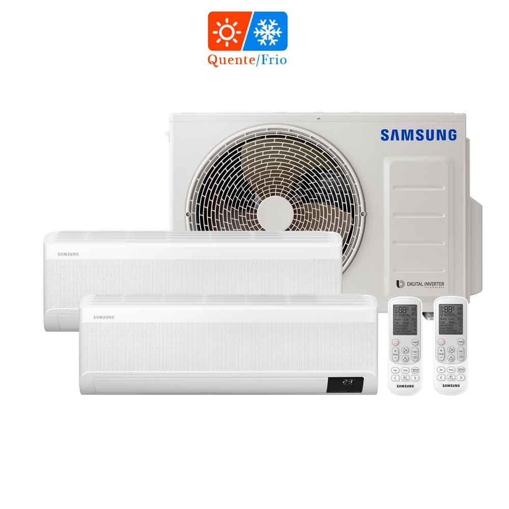 Ar Condicionado Multi Bi Split Samsung Wind Free 18000 BTUs (2x9000) Quente/Frio Inverter 220V - 2