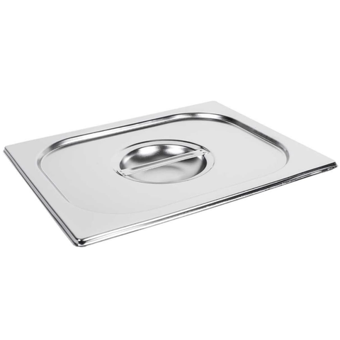 Tampa Cuba Gastronômica Gn 1/2 Inox Haut 32x26cm Aço Inox de Alta Qualidade para Buffet