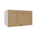 Ver imagem 2 de Armário Aéreo Planejado Porta Basculante 60cm Arizona CabeCasa MadeiraOriginals Marrom/Branco/Figueira