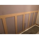 Ver imagem 7 de Ripado Mdf Shiplap Painel Mdf Cru 6mm 90x10cm (kit 10 Unidades)