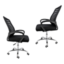 Ver imagem 5 de Kit 2 Cadeiras Escritório Ergonômicas E-1078 com Sistema Relax e Laudo Nr17 Preto
