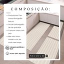 Ver imagem 5 de Tapete Cozinha Conjunto 3 Peças 1 Passadeira 1,30m X 0,45m 2 Capacho 0,65m X 0,45m Boho Decorativo