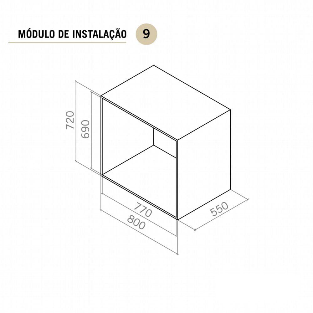 Gaveta Multiuso Inox com Corrediça Telescópica Masutti Copat 4405 - 770 X 130 X 470 Mm - 3