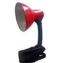 Ver imagem 2 de Luminária de Mesa Presilha Articulavel com Garra Bivolt Sala Trabalho Escritório Abajur (Zem-31501)