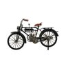 Miniatura Bicicleta Motorizada Preta Estilo Retrô - Vintage - 1