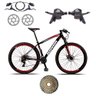 Bicicleta Alumínio Aro 29 Freio Hidraulico 24 Velocidades Cor:azul e Rosa;tamanho:17" - 2