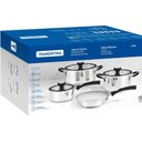Ver imagem 4 de Jogo de Panelas Tramontina Solar 4 Peças Inox Fundo Triplo Cabo Silicone